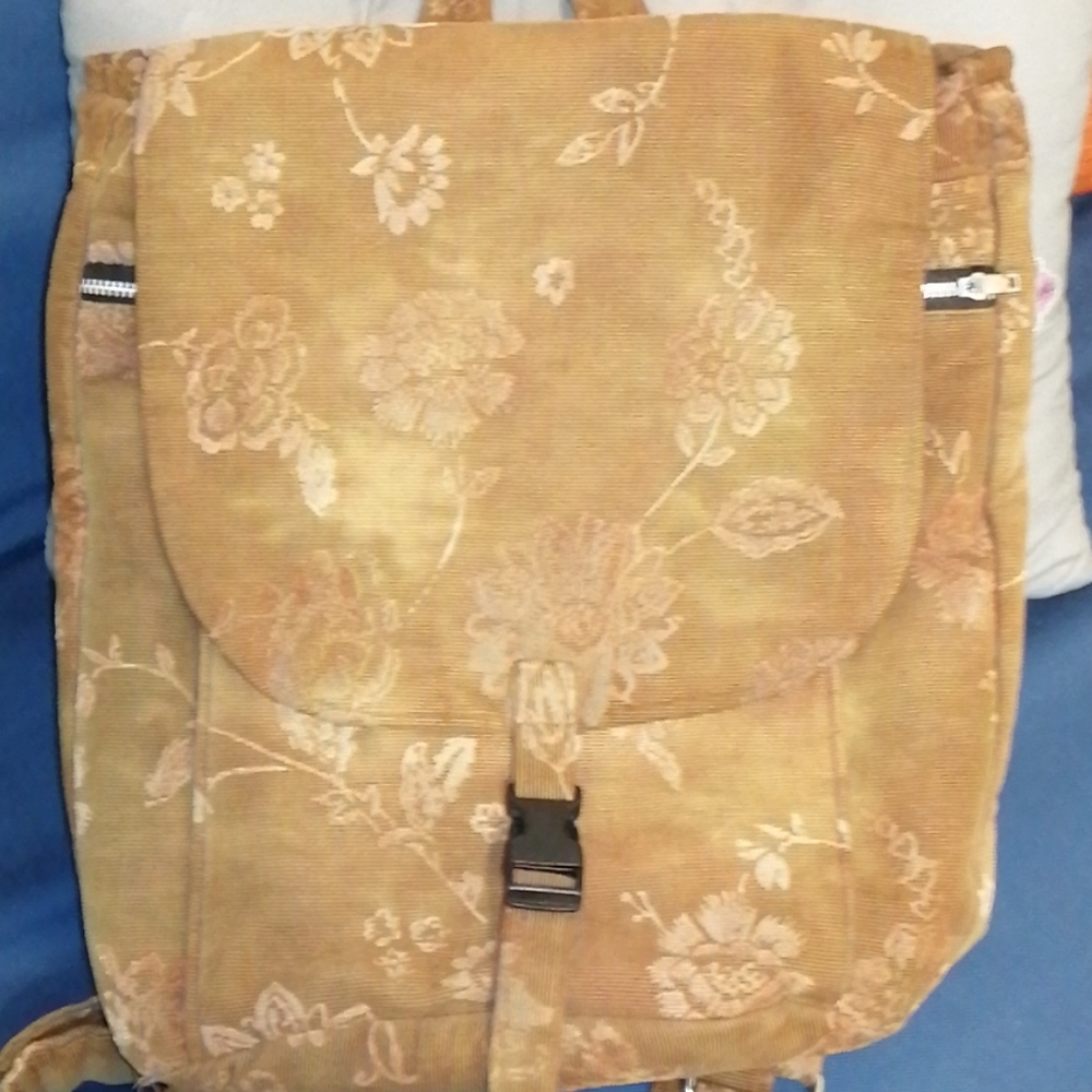 Handmade vintage backpack - Picture 7 of 8